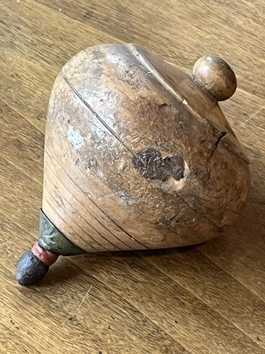 Jouet ancien toupie - jouet,