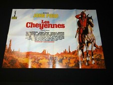 LES CHEYENNES john ford affiche cinema western indiens 