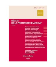 Règles de la profession