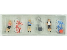 PREISER 3 cyclistes en