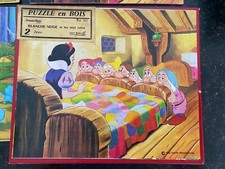 2 Puzzles Vera En Bois  Disney