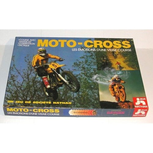 Moto cross jeu société - cross,