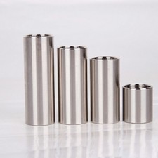 Longueur 28 51 60 70 mm cordes résonateur bord lisse acier diapositive guitare