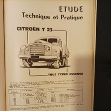 Revue Technique Citroen T23 1.9 essence tous types rta citroen T 23 1911 cm3