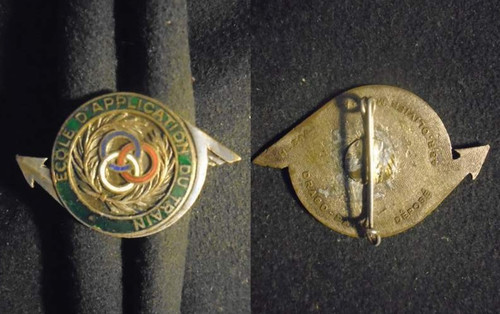Insigne militaire école - militaire,