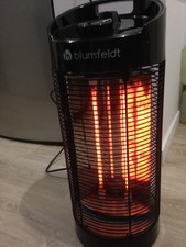 Brasero Radiateur Chauffage D'appoint Infrarouge Rotatif BLUMFELDT