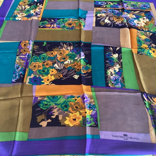 Foulard soie carré 80 - en,
