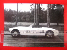 Tirage argentique d'époque: Salmson 2300 Barquette GS carrossée par Motto. 1955