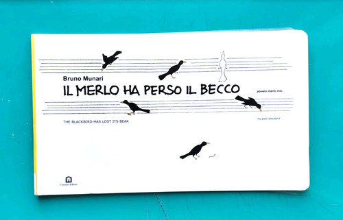 Bruno munari the blackbird - munari,