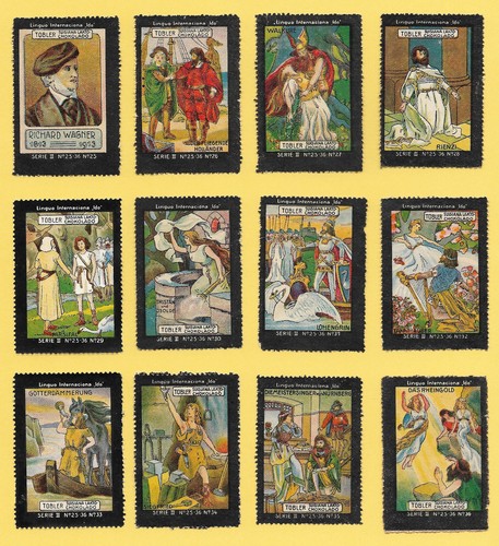 Poster stamps richard wagner - richard,