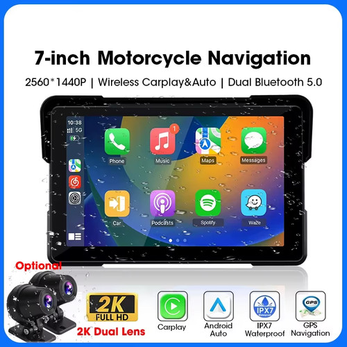 Gps moto portable - écran, 5