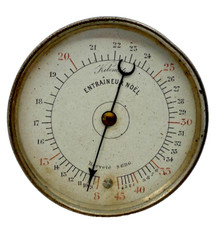 Vintage tachymetre "Entraîneur Noël" en km (pour vélo ?) début 20° siècle