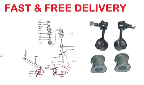 Front anti roll bar - anti, links