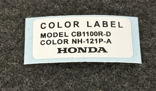 Honda cb1100r color - honda, label"
