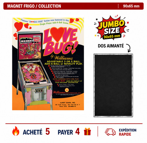 Magnet frigo love - frigo, --