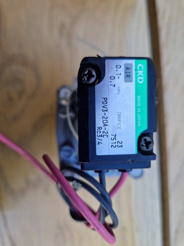 électrovanne pneumatique ckd - électrovanne,