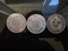 3 pièces 50 Francs Hercule