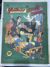 Vaillant journal le plus captivant n°593 du 23/09/1956; Spécial rentrée