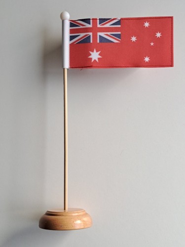 Drapeau table bois - table, la