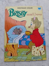 Brisby et le secret de nimh Whitman disney color COLORIAGE enfantina TBE 1982