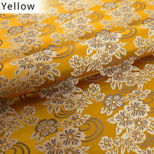 Satin Faux Soie Tissu Floral Damas Brocart Ethnique pour Costume Nappe