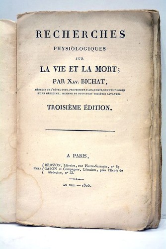 Livre ancien bichat - livre,
