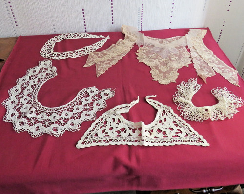 Lot cols en dentelle - 5,