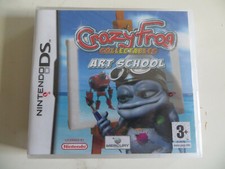 jeu ds crazy frog collectables art school