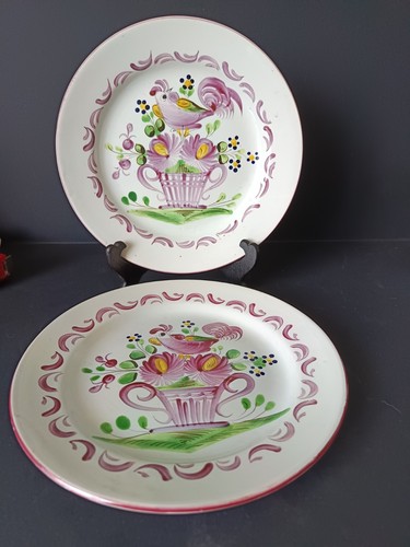 Paire d assiettes - paire, d'assiettes
