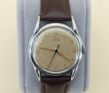 Ancienne Montre Mécanique Record (Longines) Bracelet Cuir Neuf (Révision faite)