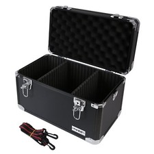 14801-02 Valise de transport en aluminium coffre de rangement compartiments i...