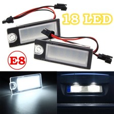 2X Éclairage de plaque d'immatriculation à LED pour Volvo S60 S80 V70 XC70 XC90