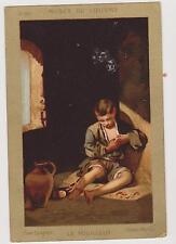 IMAGE/MUSEE DU LOUVRE-HACHETTE- LE JEUNE MENDIANT-LE POUILLEUX-E.MURILLO-N°547