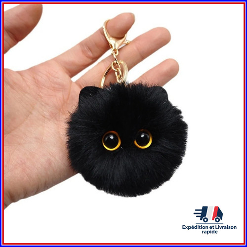Porte clé chat mignon - chat, en
