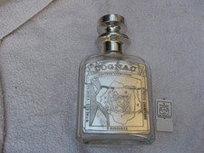 Carafe A cognac en verre et étain la boutique du manoir dans sa boite