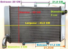 RADIATEUR Z750 Z 750N Z750N Z750S 2007 2008 2009 2010 2011 2012 Garanti 1AN NEUF