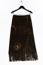 Patricia Wolf Maxi-Suede-Skirt