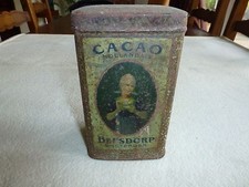 ANCIENNE BOITE EN TOLE CACAO