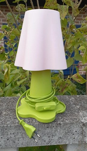 Lampe vintage fleur ikea - 90,