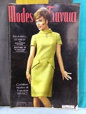 MAGAZINE MODES & TRAVAUX AVEC SUPPLÉMENT COUTURE N°779, NOVEMBRE 1965