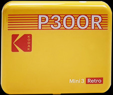 KODAK Mini Retro 2 P300 - Mini Imprimante Connectée (Photo format Carré 7,6 x 7,