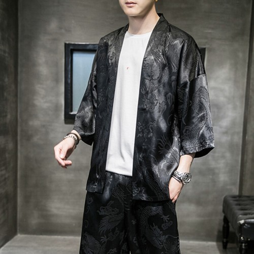 Chinois hommes satin haut - hommes,