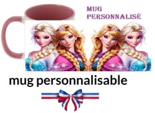 Mug Céramique Reine Des Neiges, Personnalisable..