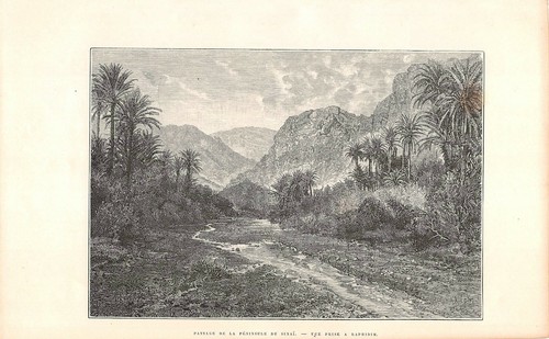 Gravure presse paysage de - de,