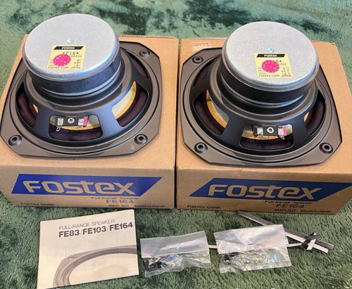 Paire enceintes fostex - paire, d'enceintes