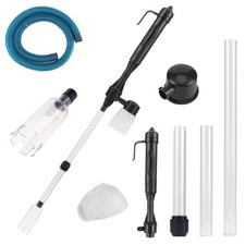 Aspirateur Aquarium Kit Pompe pour Nettoyage Aquarium Aspirateur Électrique p...