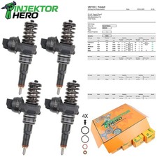 4x 0414720314 038130073BP Buse de pompe Bosch pour Audi, Seat, Skoda, VW 1.9 TDI