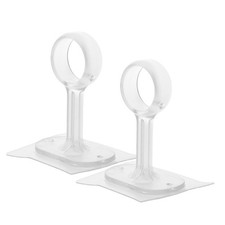  2 Pcs Barre Rideaux Sans