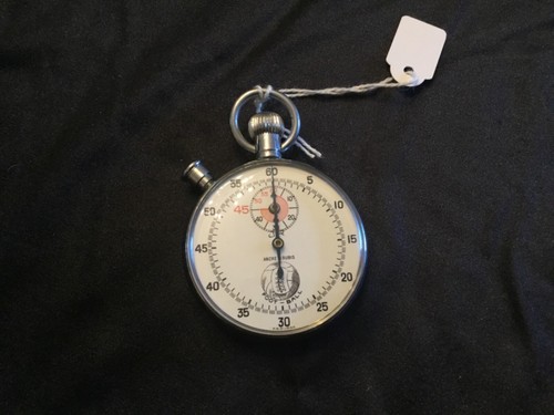 Chronomètre argentée ancre