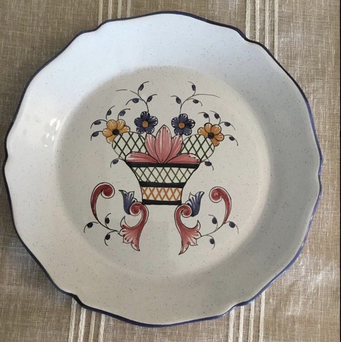 Assiette décor vieux - décor, « vieux